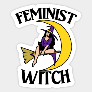Feminist Witch Sticker